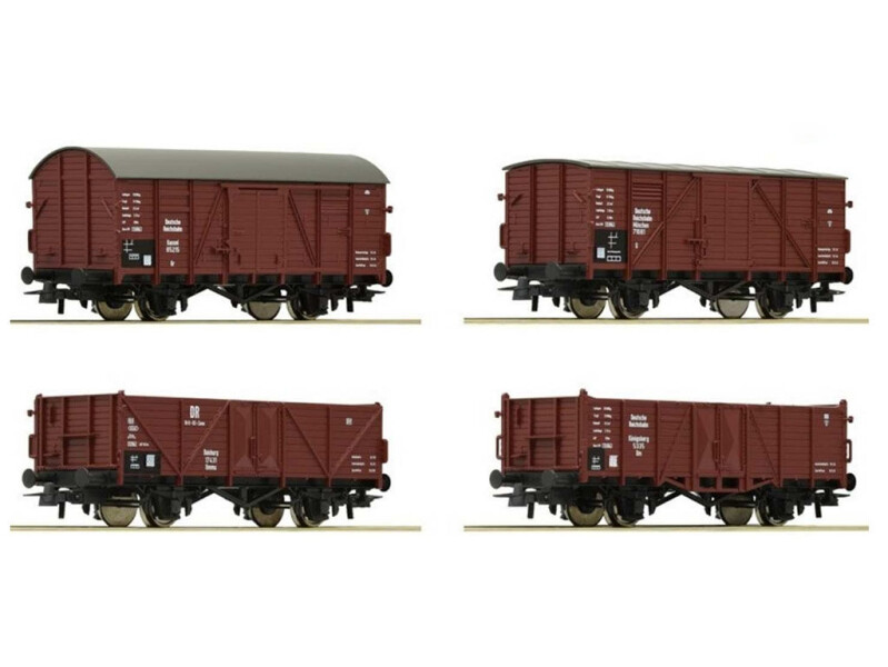 Roco 8 dílná sada nákladních vozů DRG - 44003